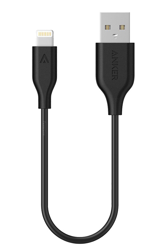 Anker® PowerLine　ライトニング USBケーブル (0.3m)