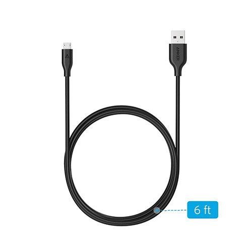 Anker® PowerLine　Micro USB ケーブル (1.8m)