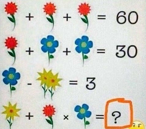 花の計算