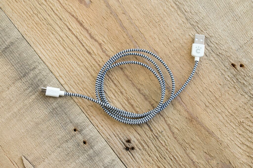 cheero Fabric braided USB Cable
