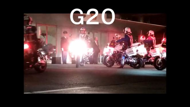 G20の告知動画