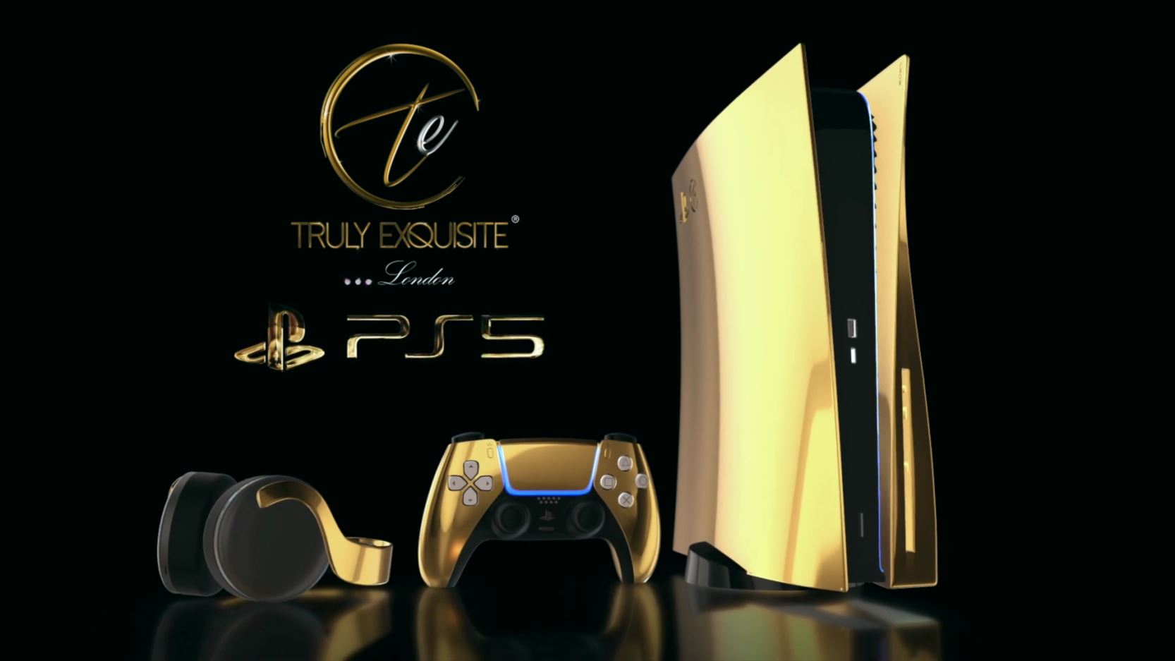 24Kの金で覆われた「PlayStation5 ゴールドエディション」を発表 値段 