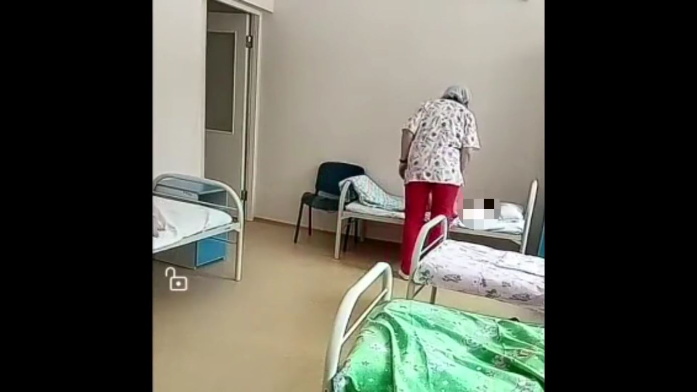 ロシアの病院で児童虐待
