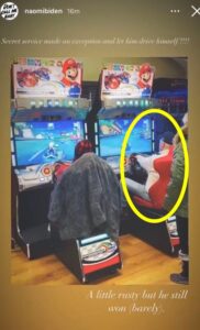 バイデンがマリオカート