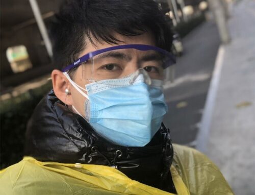 武漢でコロナを報じた記者　600日ぶりに姿を見せる