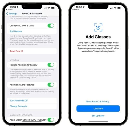 Use Face ID With a Mask