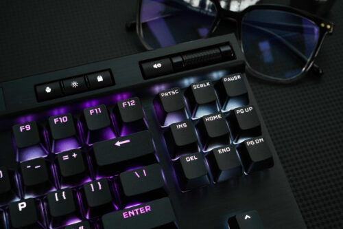 K70 RGB TKL keyboard