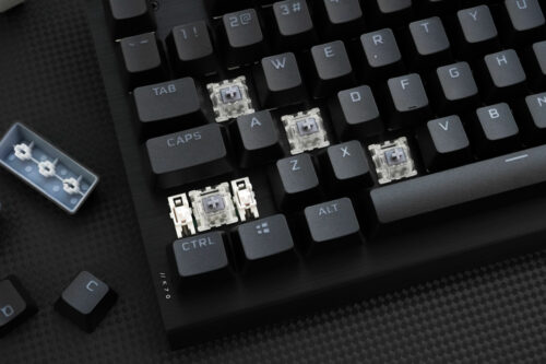 K70 RGB TKL keyboard