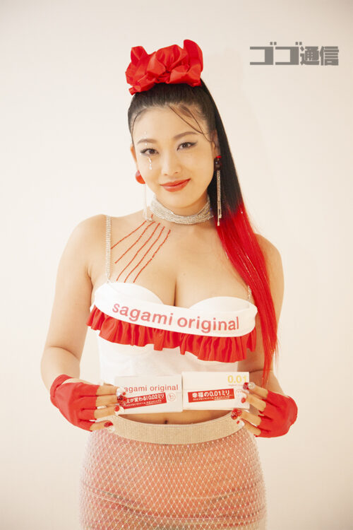 サガミオリジナル15代目宣伝大使　風吹ケイ