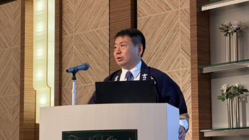 吉乃川株式会社　峰政祐己代表取締役社長